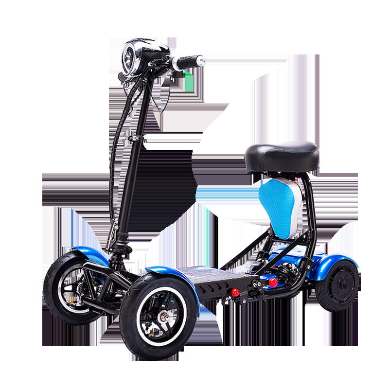 DH0305 Folding 4-Wheel Electric Mobility Scooter | Dual 250W Motor, 25km Range, Adults & Elderly