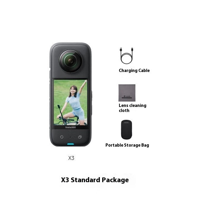 Panoramic Action Camera | Anti-Shake, 360° Photo & Motion Capture