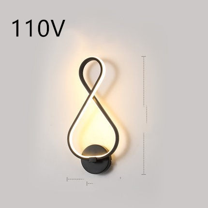 Nordic Minimalist LED Wall Lamp | Silicone Shade | 30,000h LED | Button Switch | 110V & 220V | Warm & White Light | Multiple Styles