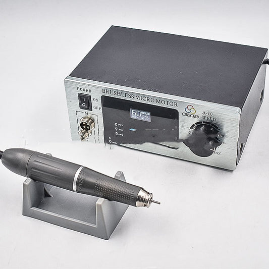 A60/A70 Touch Screen Dental Micro Motor Polishing Machine | 160W, 60000 RPM, Nail Art & Jewelry Carving
