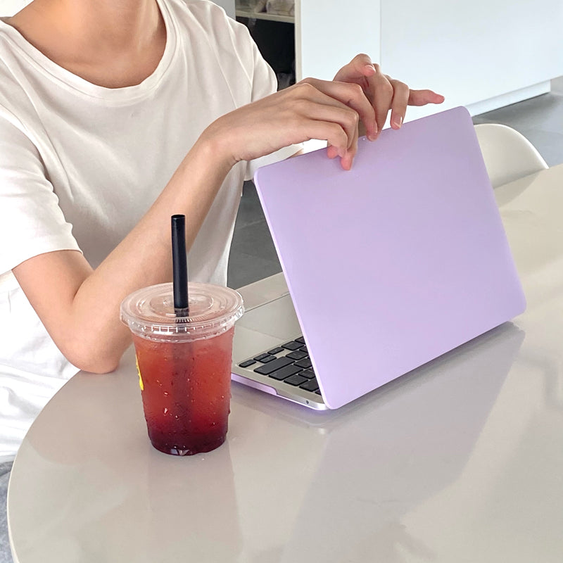 MacBook Hard Shell Case | Taro Mud Bobo | Fits MacBook Air & Pro | Multiple Models | Slim Protective Cover