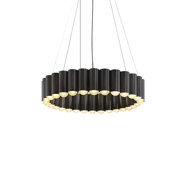 Nordic Electroplated Fish-Shape LED Pendant Chandelier | 3 Sizes, 4 Finishes, PMMA Shade, 111-240V, Warm White