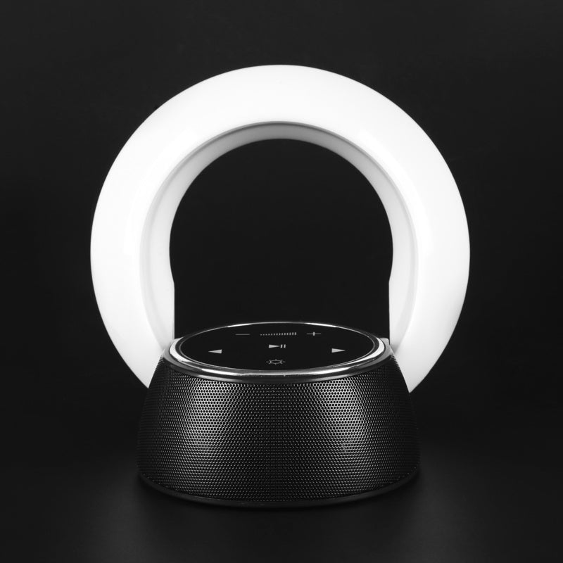 2-in-1 Bluetooth Speaker LED Desk Lamp | BT 4.2 | 2000mAh | Stepless Dimming | Touch Control | USB | Blue, White & Yellow Light