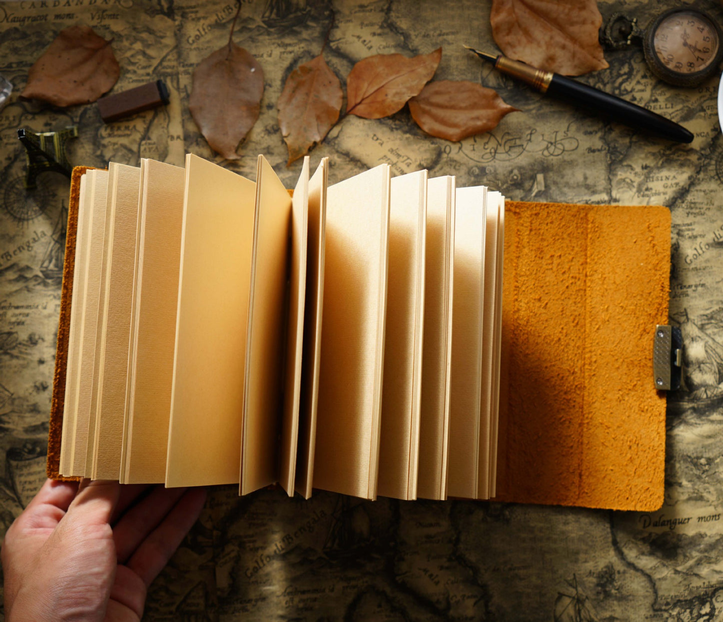 Vintage Genuine Leather Notebook | First-Layer Cowhide | A5 / A6 / A7 | Retro Journal | 2 Colors