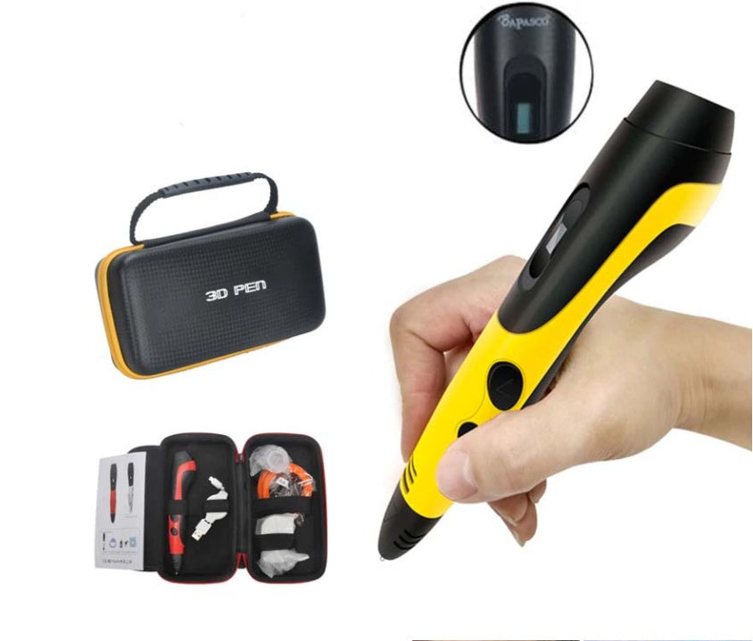 6th Generation 3D Printing Pen | PLA & ABS | 12-Color Filament Kit | DIY Graffiti Art | Complete Starter Set