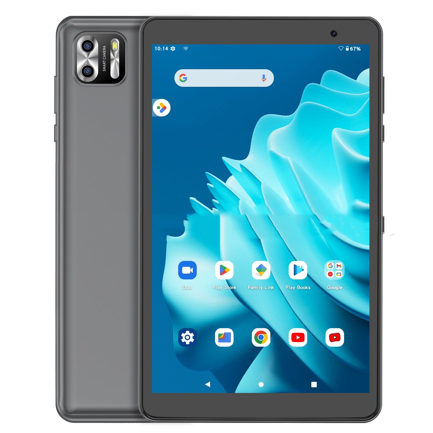8" Android 13 Tablet | Octa-Core | 4GB RAM + 64GB | IPS | GPS | Bluetooth | 7–9hr Battery | Blue, Gray & Pink