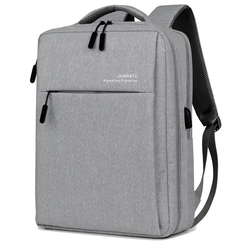 Waterproof Oxford Laptop Backpack with USB Charging Port | 41×31×14cm | 14” & 15.6” | 9 Colours | Shockproof | Travel & Business