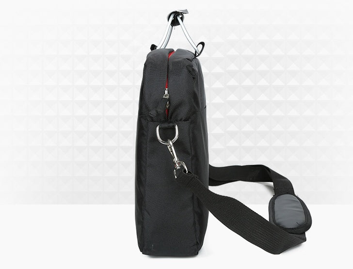 14" Nylon Laptop Tote Bag | Wear-Resistant, Lightweight Carry Bag | Black, Red & Wine Red