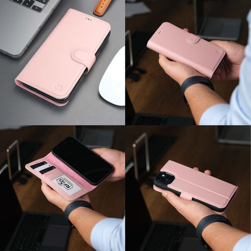 Leather MagSafe Wallet Case for iPhone 16 Pro – Full-Grain with RFID Blocking