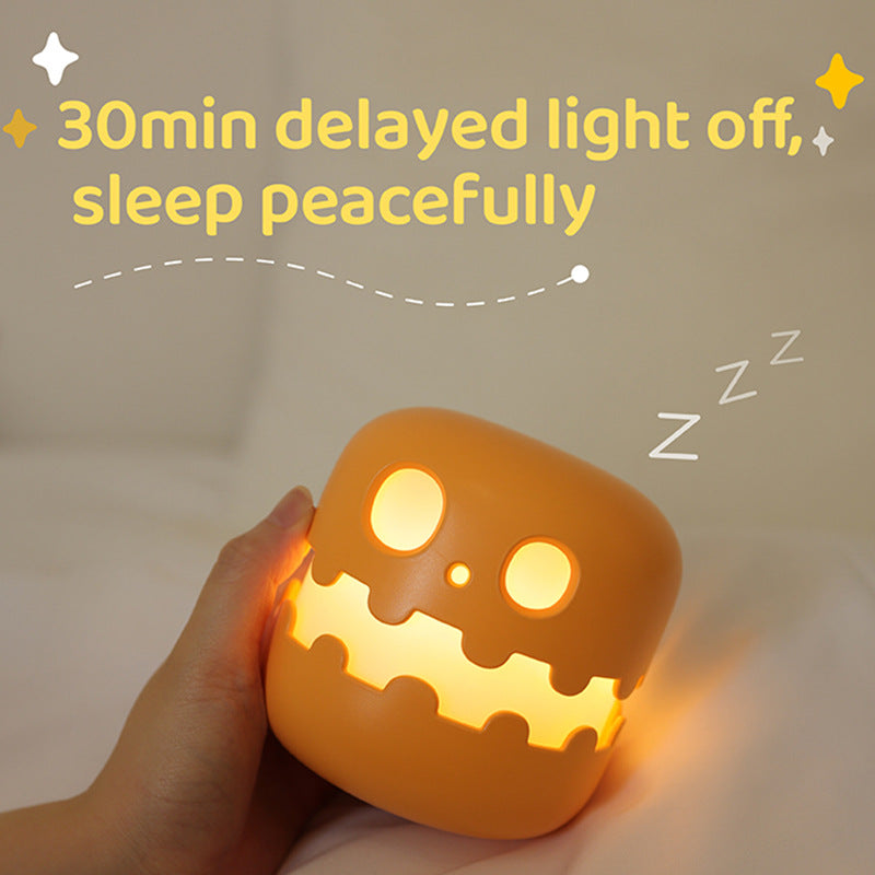 Silicone Watermelon Slice Night Light | 1200mAh | 102×94mm | Press On/Off | Kids Bedside & Ambient Light | Dark & Light Green | Birthday & Holiday Gift