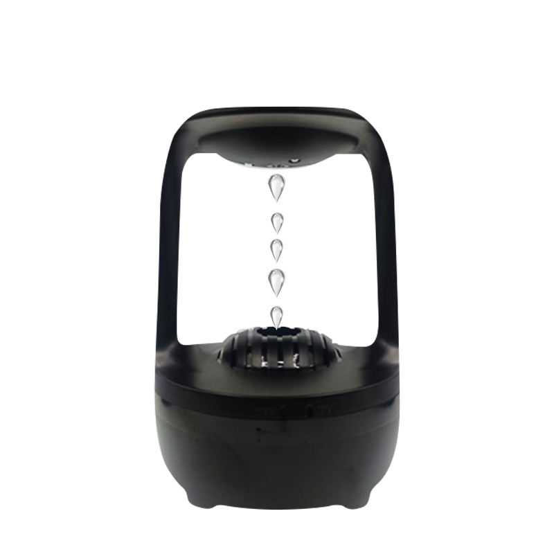 Anti-Gravity Water Drop Humidifier | 500ml | 50–80ml/h | Type-C USB | CE RoHS FCC | Black & White