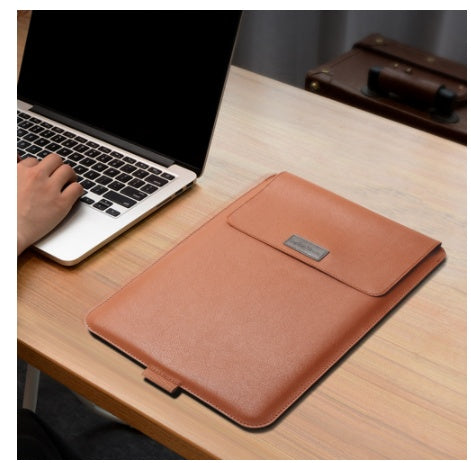 PU Leather Laptop Sleeve Case | TPU Inner | 11–12”, 13” & 15” | Business & Travel | Black, Brown, Green, Grey, Navy Blue, Red & Rose Gold