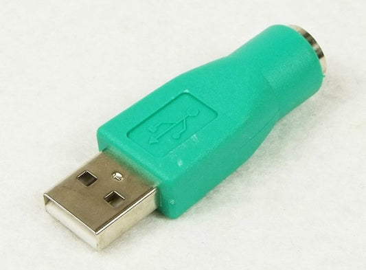 PS2 to USB Adapter | Keyboard & Mouse Converter | Copper Wire | Plug & Play | For PC & Laptop