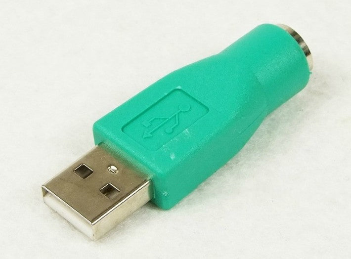 PS2 to USB Adapter | Keyboard & Mouse Converter | Copper Wire | Plug & Play | For PC & Laptop