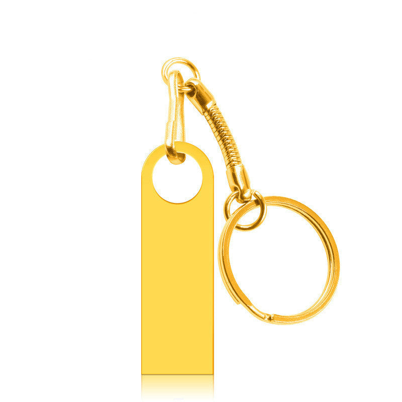 Metal USB Flash Drive | USB 3.0 | 120MB/s Read | 8GB–128GB | Black Gold Pink Silver
