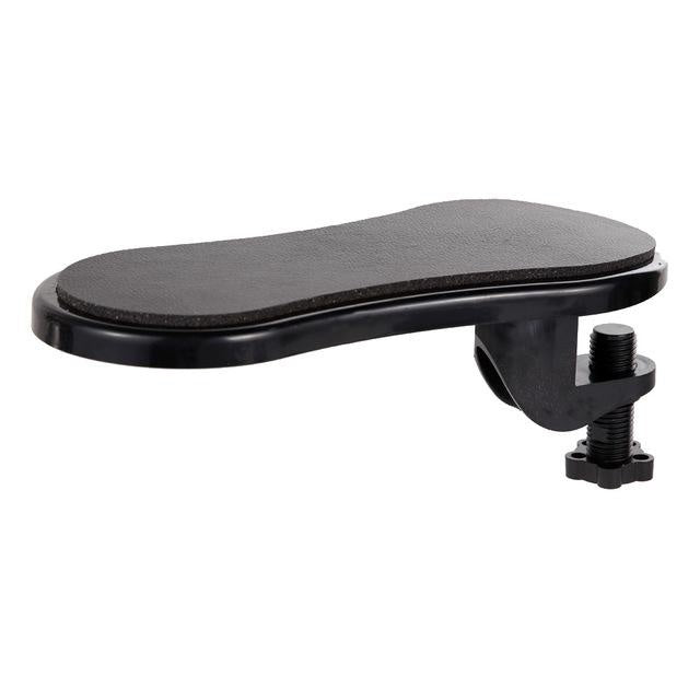 Desk-Mounted Ergonomic Wrist Rest & Arm Support | Mouse Pad | Non-Slip | Fits Desks up to 5cm | 3 Colours