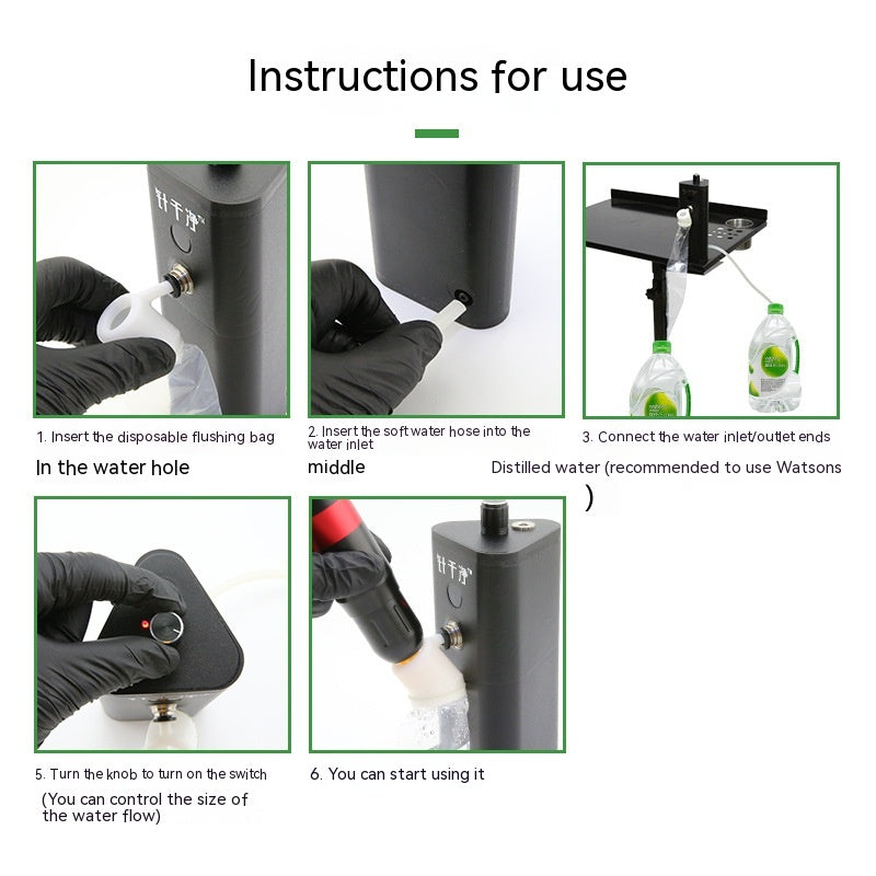 Automatic Induction Tattoo Needle Cleaning Machine | Rechargeable, Color Change, Tattoo Artist Tool