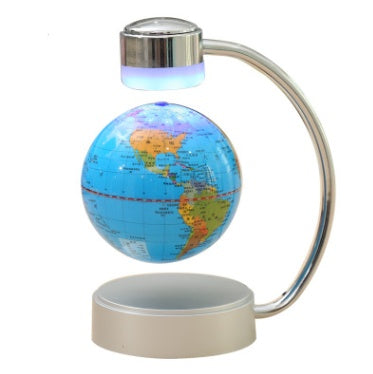 Magnetic Levitating Floating Globe | 6" & 8" | LED Glow & Standard Styles | Home, Office & Desk Decor | Premium Gift
