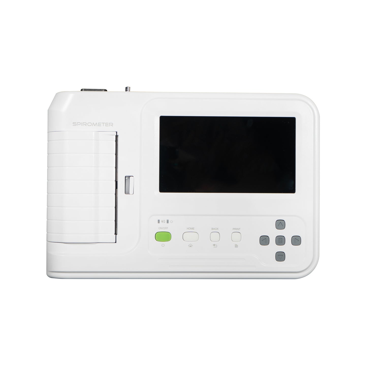 SP100 Portable Spirometer – Lung Function Testing, 7" Touch Screen & Built-in Thermal Printer