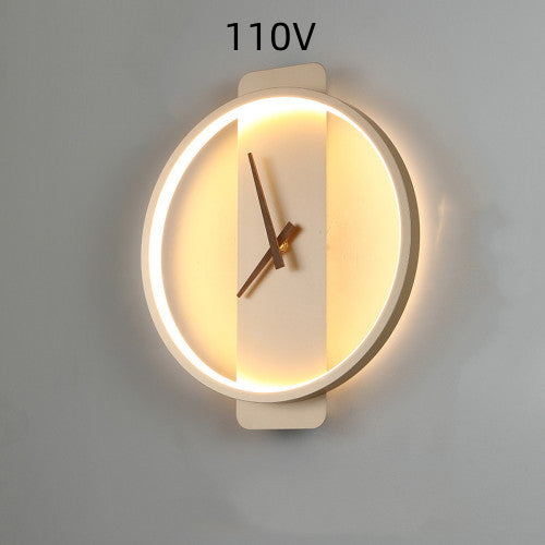 Nordic Acrylic Wall Lamp | LED | 300×300mm | 50,000hr | Round & Square | Black & Gold | 110V & 220V