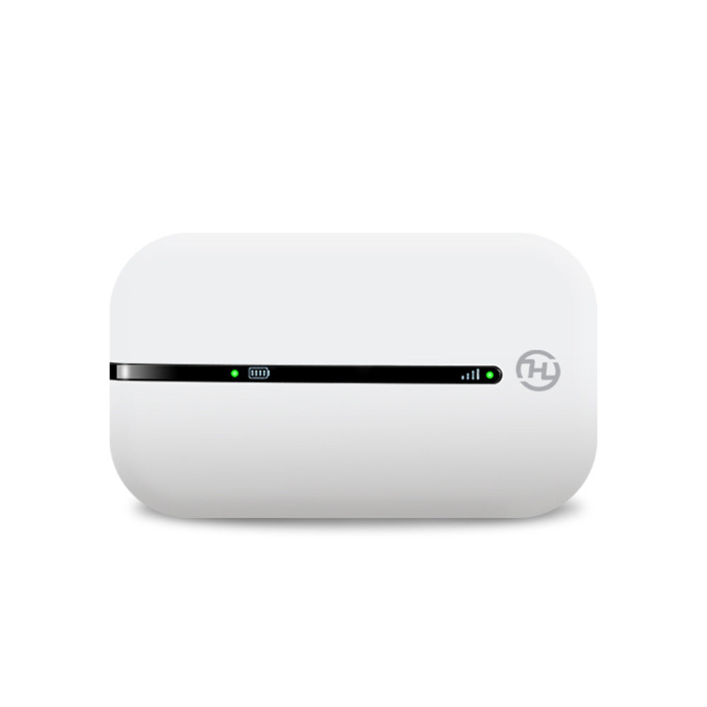 Mini 4G/3G WiFi Router with Lithium Battery | 150Mbps, Unlocked, Built-In Firewall | Black & White