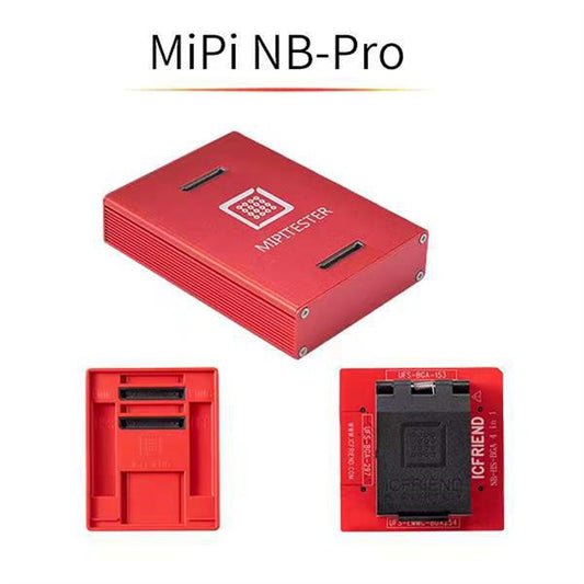 MIPI NB Max Box USB 3.0 Programmer | UFS BGA 153/254/297 & eMMC 13-in-1 Adapter