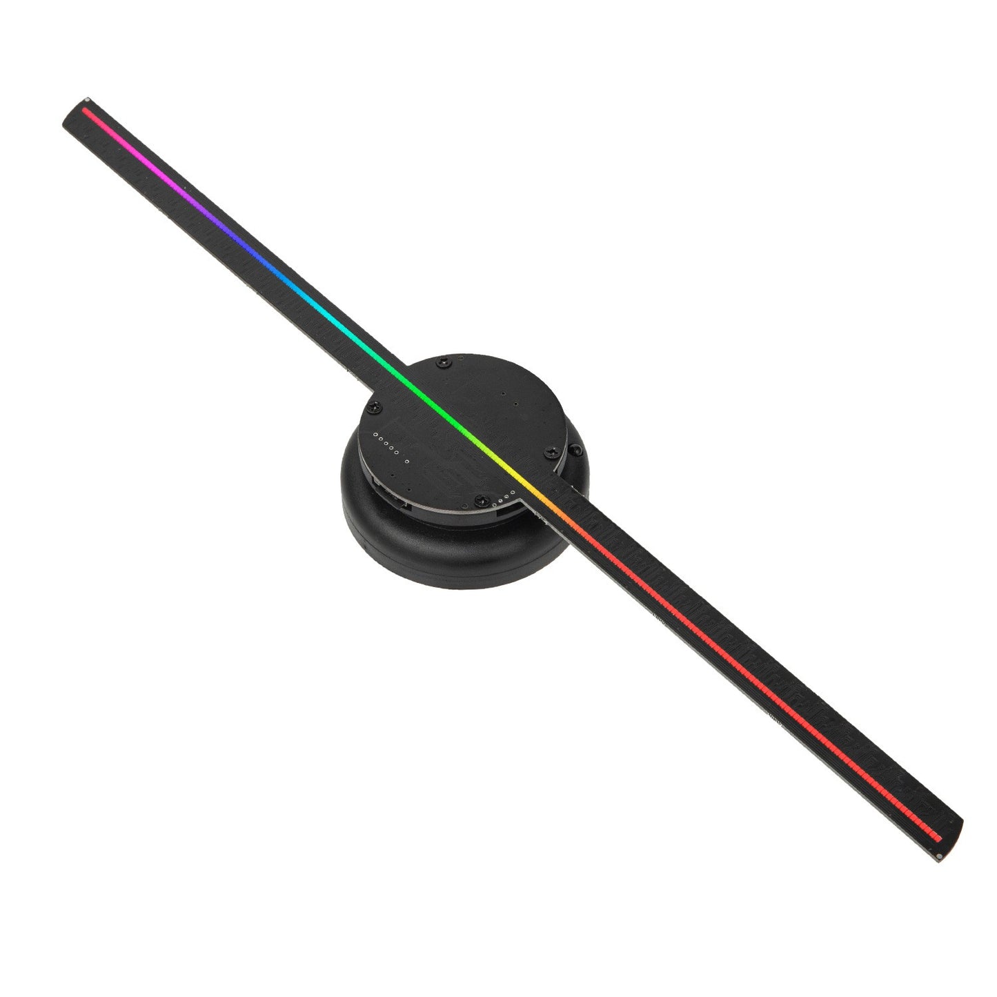 3D Holographic Fan Display | 410mm | 640×640 | App, Card & PC Control | Multi-Function Remote | HD Non-Flicker | 12V/2A | AU, EU, UK & US Plug | Shops, Bars, Events & Holiday Decor