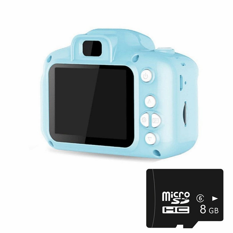 Children's HD Digital Camera | 8MP | 2.3" LCD | 600mAh | USB 2.0 | Blue, Green & Pink | Single, 2-Pack & Set | TF Card Options