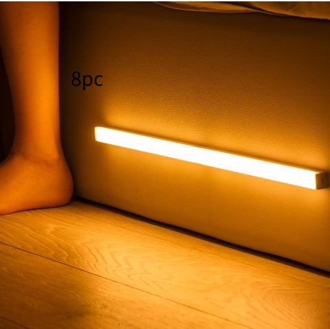 PIR Motion Sensor LED Light Bar | 0.5W | 450mAh | Micro-USB & Battery | 90° PIR | 3–5m | 20s Auto-Off | Cool & Warm White | 9cm–520mm | Cabinet, Wardrobe & Stair Light