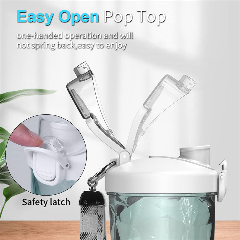 Portable Blender – 600ml Personal Smoothie & Juicer with 6-Blade USB Rechargeable