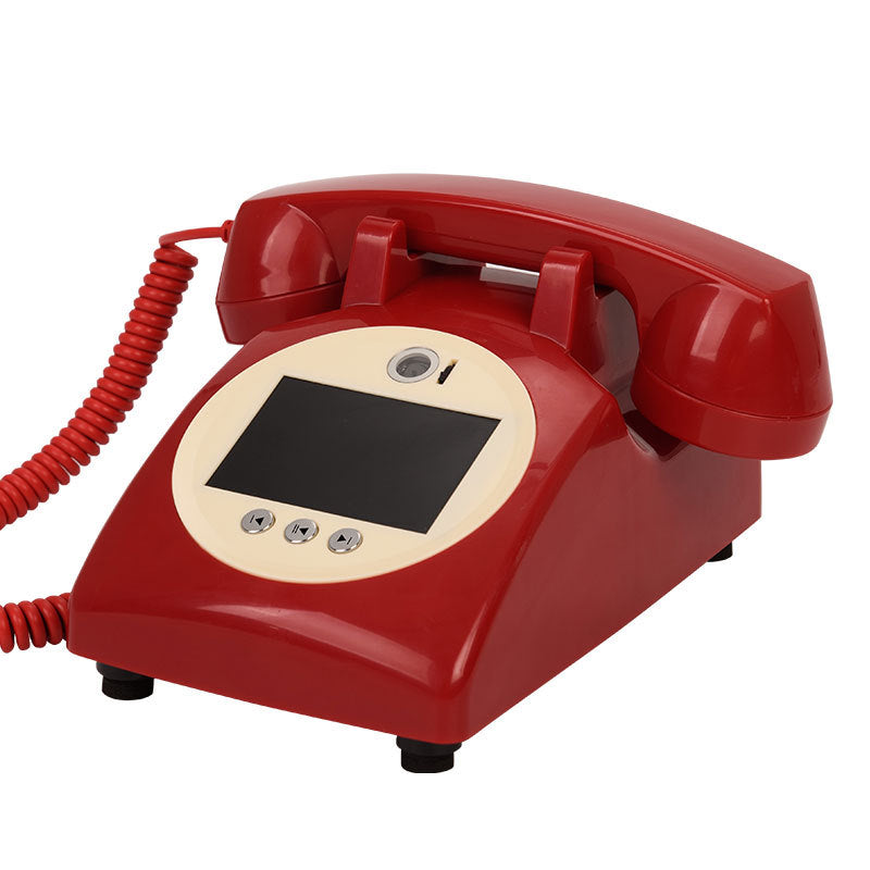 Retro Video Guest Book Telephone – Wedding & Party Video Message Recorder