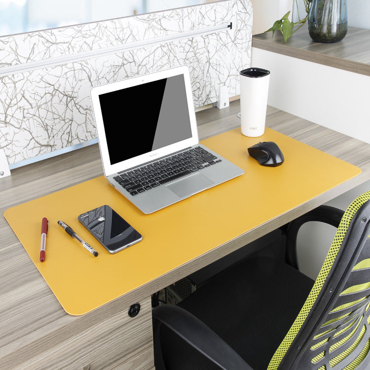Double-Sided PU Leather Desk & Mouse Pad | Waterproof | 2mm | 600–1200mm | 6 Colours | Gaming & Office