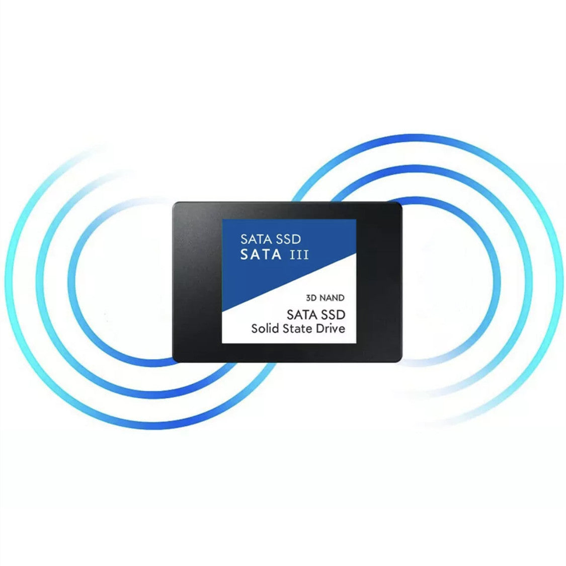 M.2 SATA SSD | 520MB/s Read Speed | 2280 Form Factor | Laptop & Notebook Upgrade | Blue