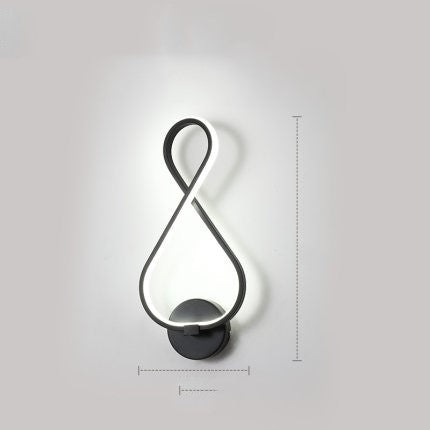 Nordic Minimalist LED Wall Lamp | Silicone Shade | 30,000h LED | Button Switch | 110V & 220V | Warm & White Light | Multiple Styles
