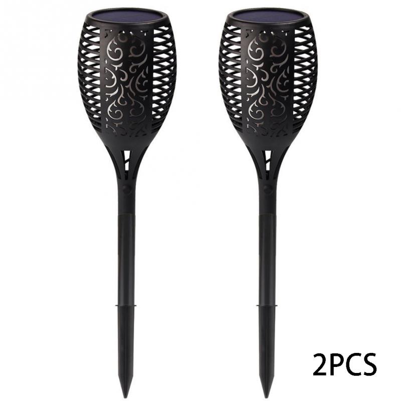 Solar LED Outdoor Torch Flame Garden Light | IP65 | 350 Lux | 10hr Runtime | 5.5V Solar | 2200mAh | Auto On/Off | 33–96 LED | 1–4pc | Garden, Lawn & Pathway