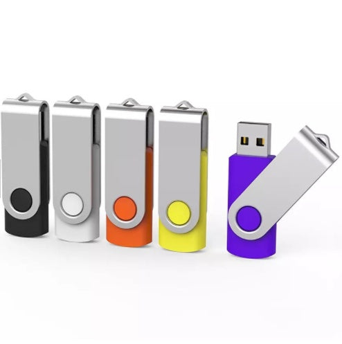USB 3.0 Metal Flash Drive | 20MB/s Read | 8GB to 128GB | 8 Colors | Plug & Play