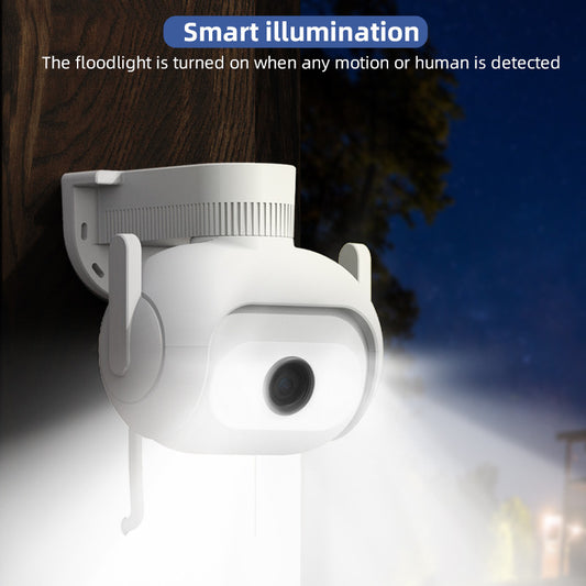 IMILAB EC5 Floodlight Outdoor Security Camera | 2K, 360° Tracking, Color Night Vision, IP66, Wi-Fi