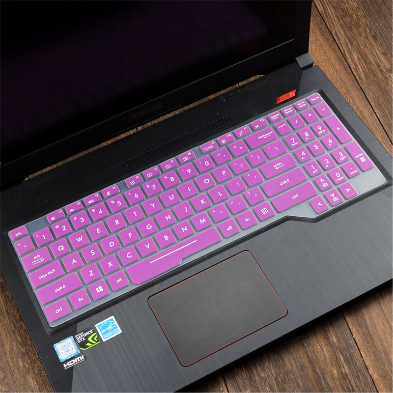 ASUS Laptop Keyboard Protective Cover Skin | Dust & Spill Proof | 15 Colours | Solid, Gradient, Translucent & Rainbow | Silicone Film