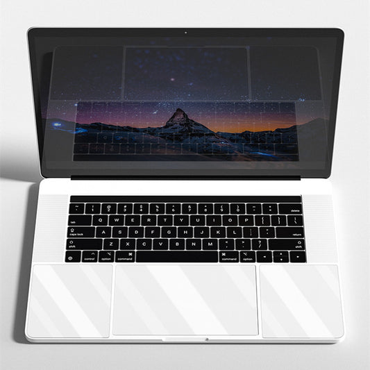 MacBook Touchpad & Wrist Rest Protective Film Set | Matte Scratch-Resistant | 2× Touchpad + Wrist Rest | 11 MacBook Models | Business Style