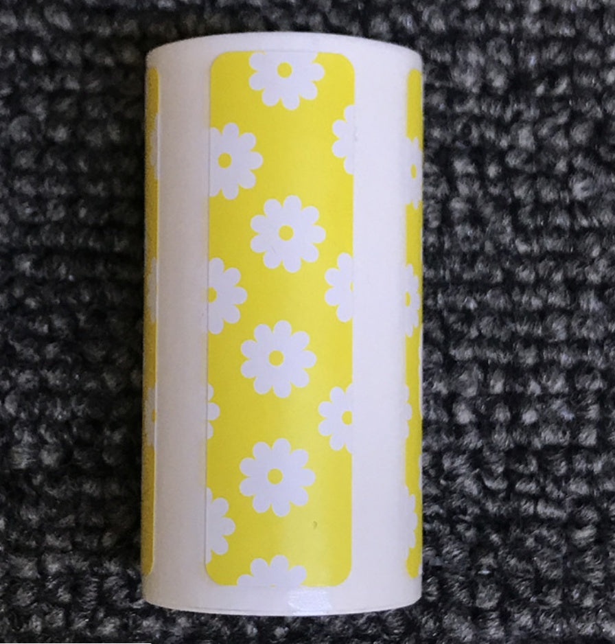 Mini Thermal Printer Paper Refills | Regular, Sticker & Label | Multiple Colours | 3 & 6 Roll Packs