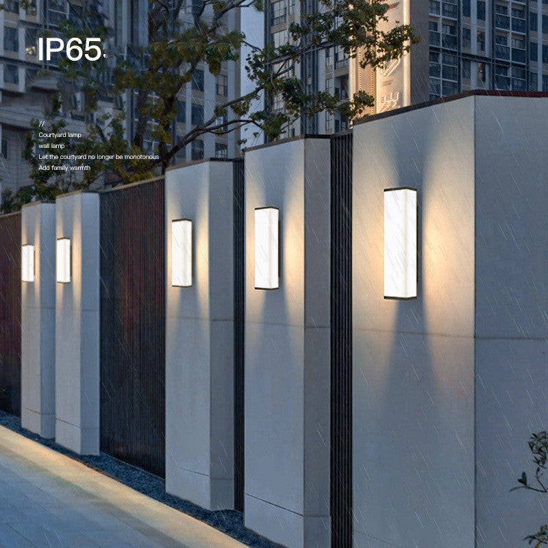 B1181-J Outdoor IP65 Waterproof LED Wall Light | 11W 3000K, 60cm, Stainless Steel + PC, Courtyard & Garden