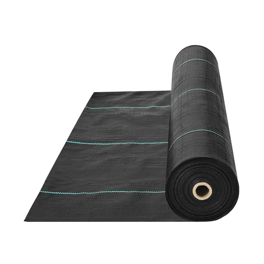 VEVOR 13ft×108ft Heavy-Duty Weed Barrier Landscape Fabric | 5oz Woven Geotextile, High Permeability, Garden & Driveway
