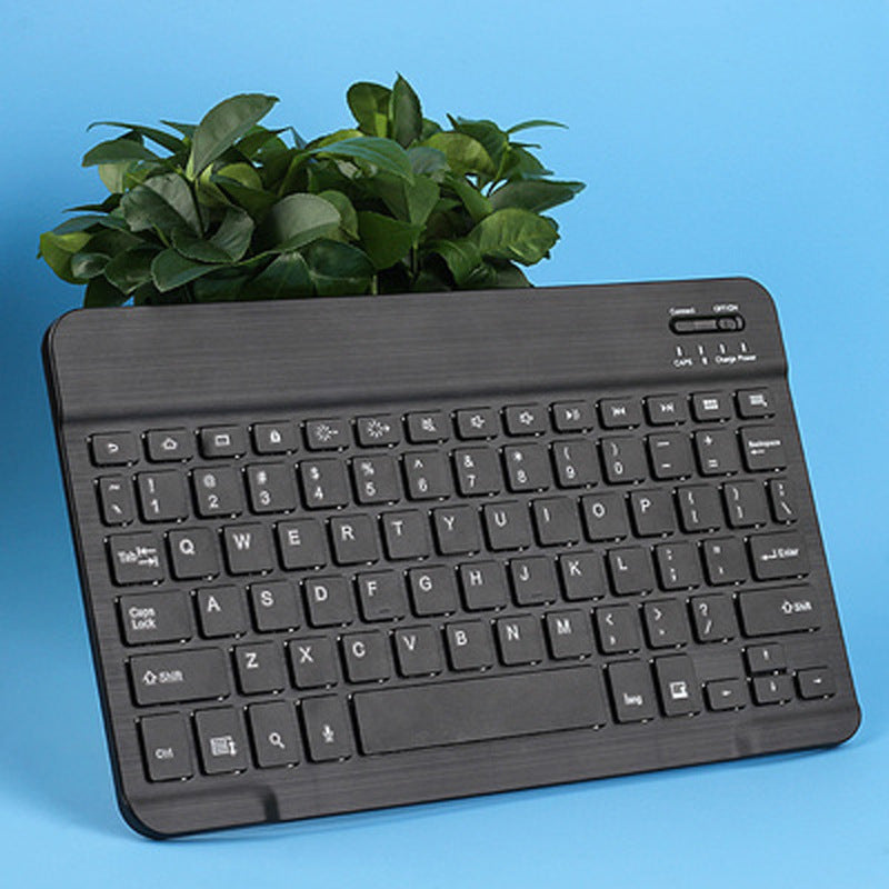 Bluetooth 3.0 Wireless Keyboard | Universal iOS, Android & Windows | 10m Range | Tablet & Phone | Black & White