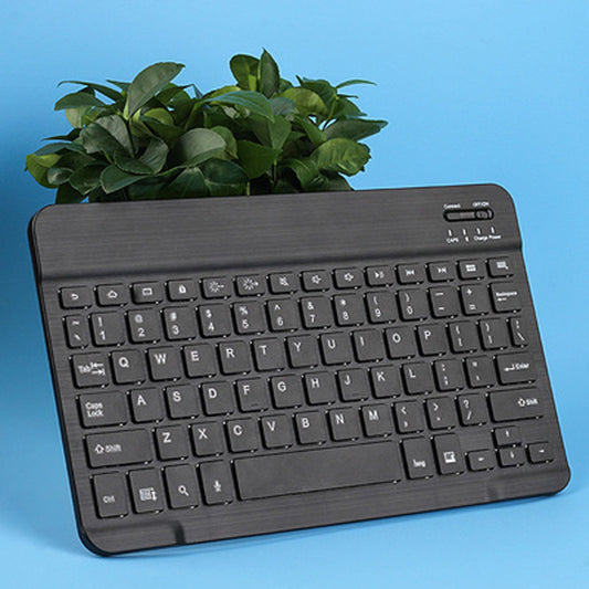 Bluetooth 3.0 Wireless Keyboard | Universal iOS, Android & Windows | 10m Range | Tablet & Phone | Black & White