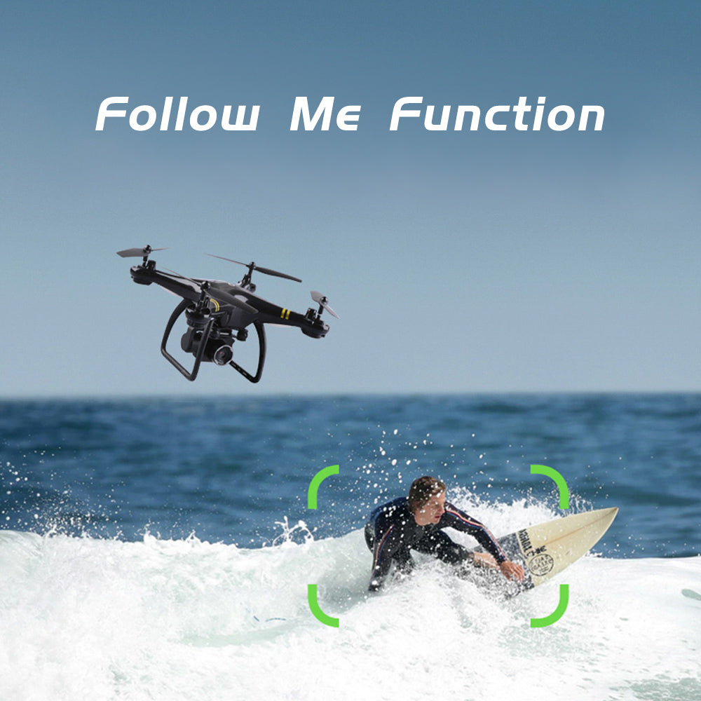 GW168 GPS Drone – 5G WiFi FPV Camera, Smart Follow, Headless Mode & APP Control