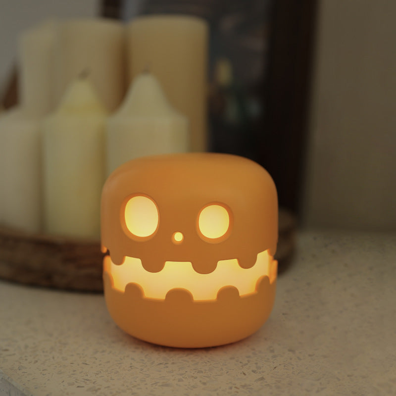 Silicone Watermelon Slice Night Light | 1200mAh | 102×94mm | Press On/Off | Kids Bedside & Ambient Light | Dark & Light Green | Birthday & Holiday Gift