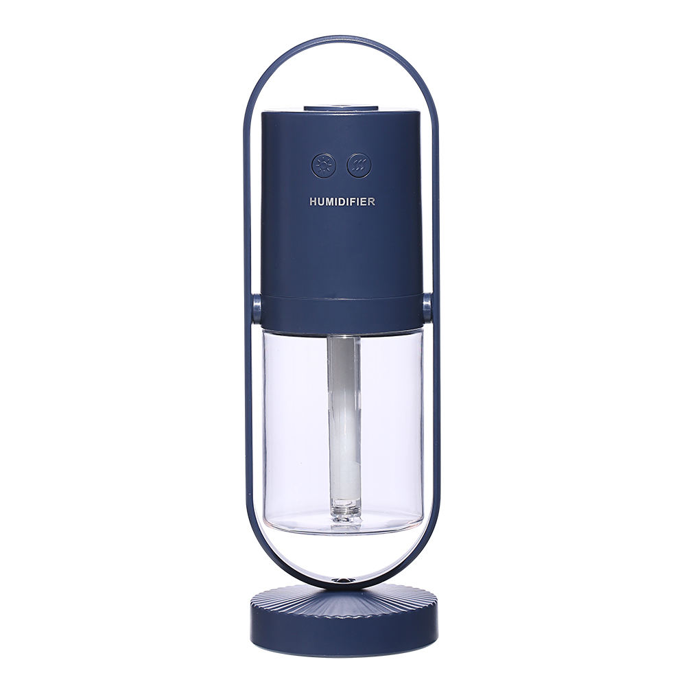 200ml USB Portable Mini Humidifier | 3.5W | 40ml/h Spray | DC5V | ABS+PP | 70×66×213mm | 140g | Dark Blue, Light Blue, Pink & White