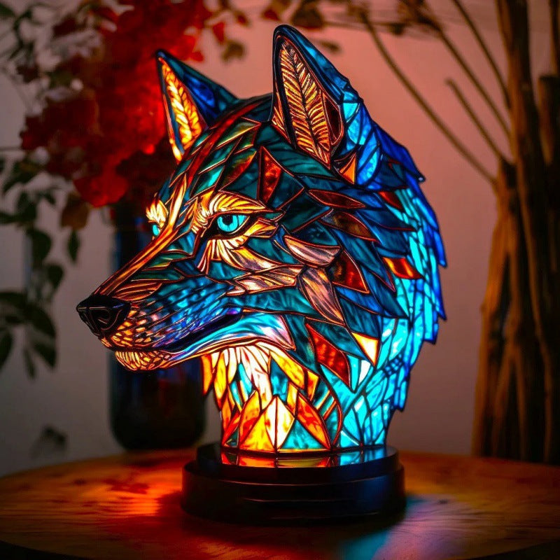 3D Resin Animal Decorative Night Light | Handcrafted | 20 Designs | Small 15cm & Large 22cm | USB | Unicorn, Owl, Dragon, Mermaid & More | Home Decor Gift