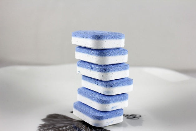 Washing Machine Tub Cleaning Bomb Tablets | Active Oxygen | Deep Clean | Deodorises | 15g Each | 1–100pcs | Blue & White | All Machine Brands