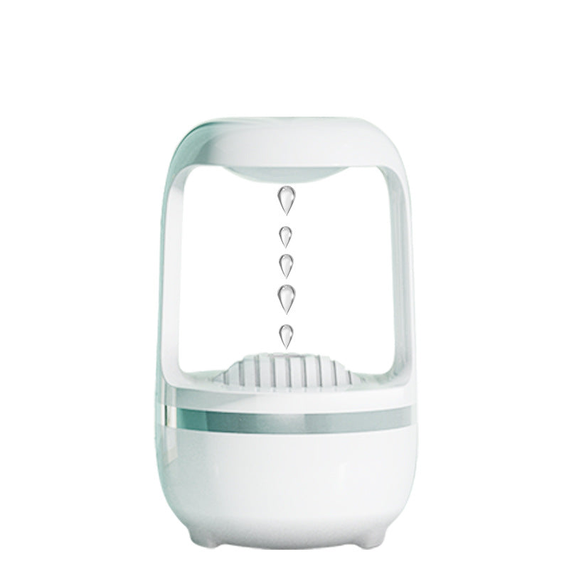Anti-Gravity Water Drop Humidifier | 500ml | 50–80ml/h | Type-C USB | CE RoHS FCC | Black & White